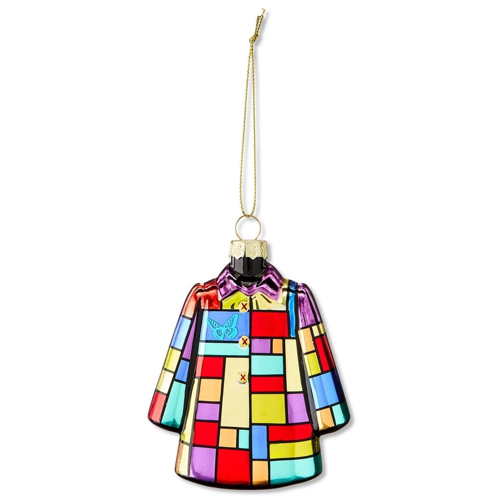Dolly Parton “Coat of Many Colors” Patchwork Christmas Glass Ornament NEW! 2025 - Picture 4 of 7